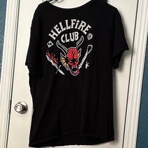 Netflix Stranger Things Black T-Shirt